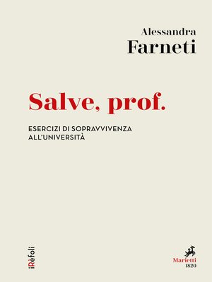 cover image of Salve, prof